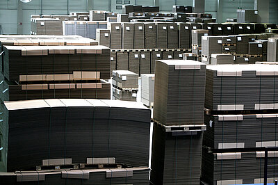 Papierfabrik Wellpappenproduktion