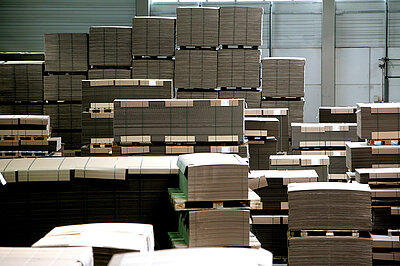 Papierfabrik Wellpappenproduktion