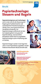 Tafel 30: Berufe (3) – Papiertechnologe: ...